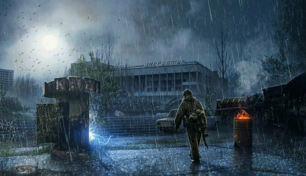 Сталкер тень чернобыля арт. Сталкер зов припяти арт. сталкер тень припяти. stalker art припять. сталкер тч припять дождь.