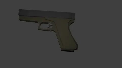 Glock 18 gold toof