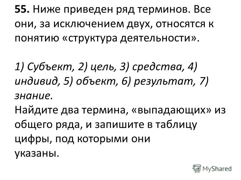 приведен ряд дат