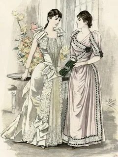 1890 годы мода