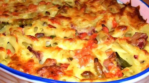 Рецепт мясо с макаронами и с сыром