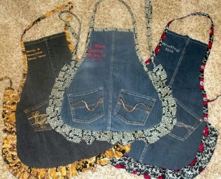 Что можно сделать из старых джинс Fantastic Wall Pocket organizer from Old Jeans Wall pocket organizer, Old jeans,