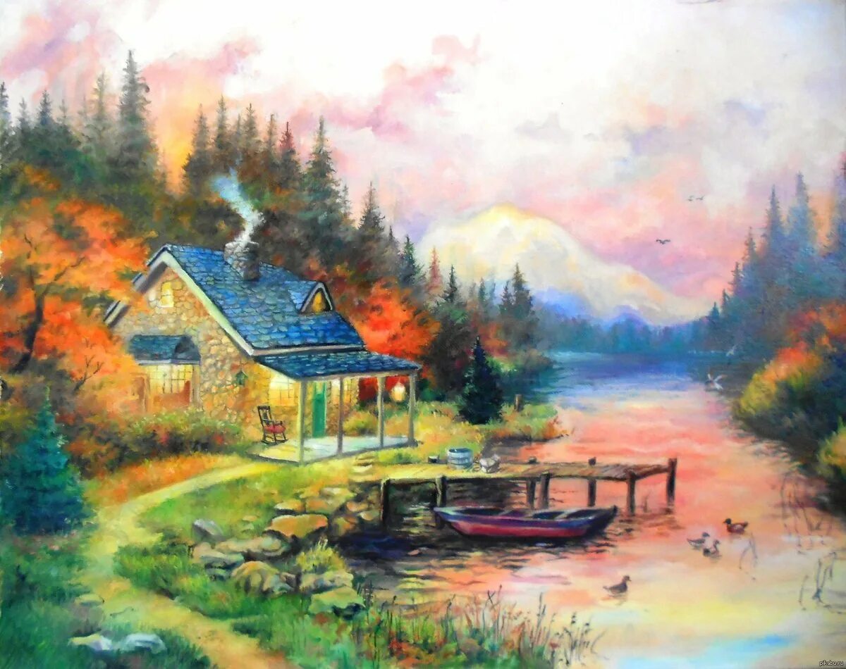 Дом рисунок. Домик акварелью. Деревенский домик акварелью. Деревенский пейзаж гуашью. Пейзаж рисунок.