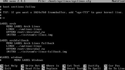 Syslinux