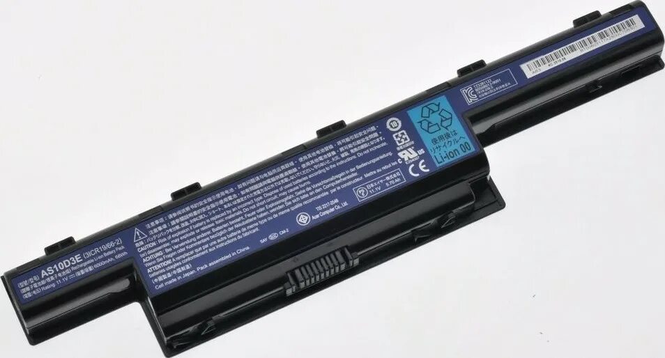 Battery x. Аккумулятор для ноутбука Acer 10.8 v, 4400 Mah PN: as09a61. Батарея для ноутбука as10d61. Аккумулятор 10.8в li-ion. Батарея ноутбука Acer модель Aspire 26.
