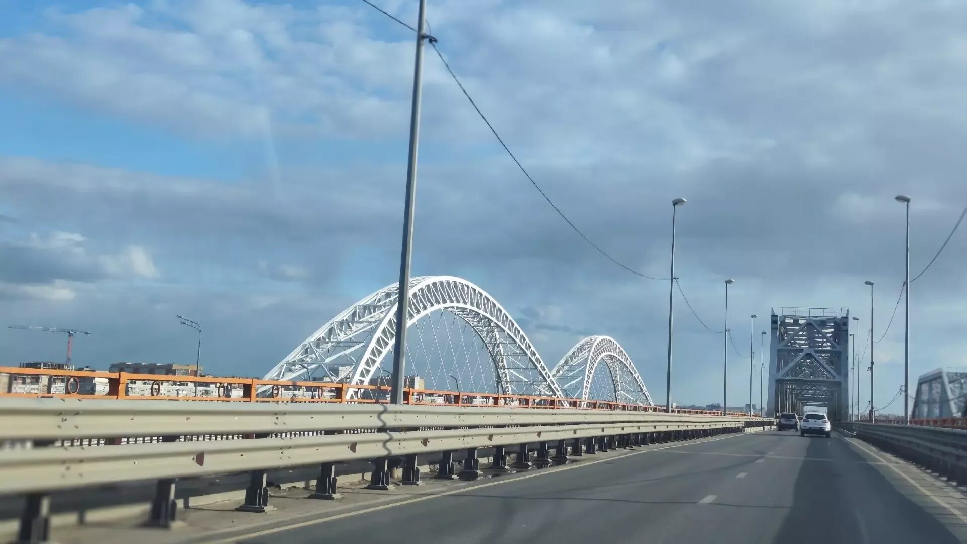 Проезд по борскому мосту