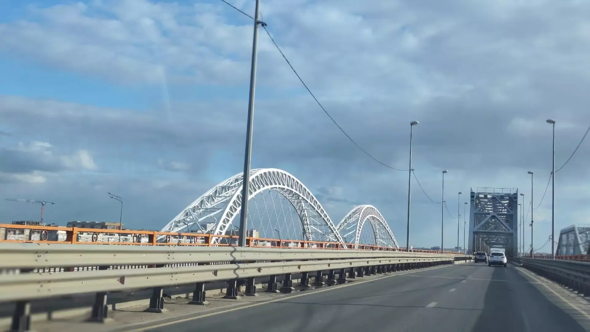 Движение по борскому мосту в нижнем новгороде