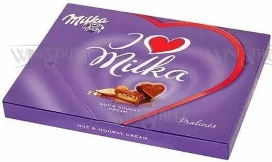 Отзыв о Конфеты Milka Pralines Как презент круто - на вкус средненько