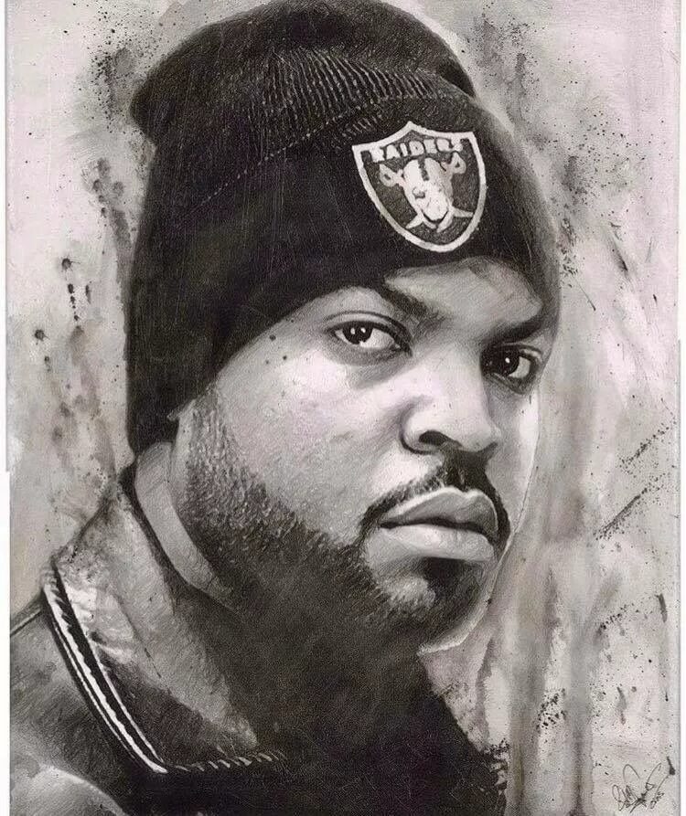 Method man ice cube. Айс Кьюб. Ice Cube Raiders. Айс Кьюб арт. Айс Кьюб в шапке.