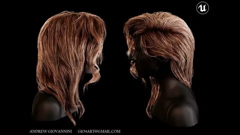 Unreal hair