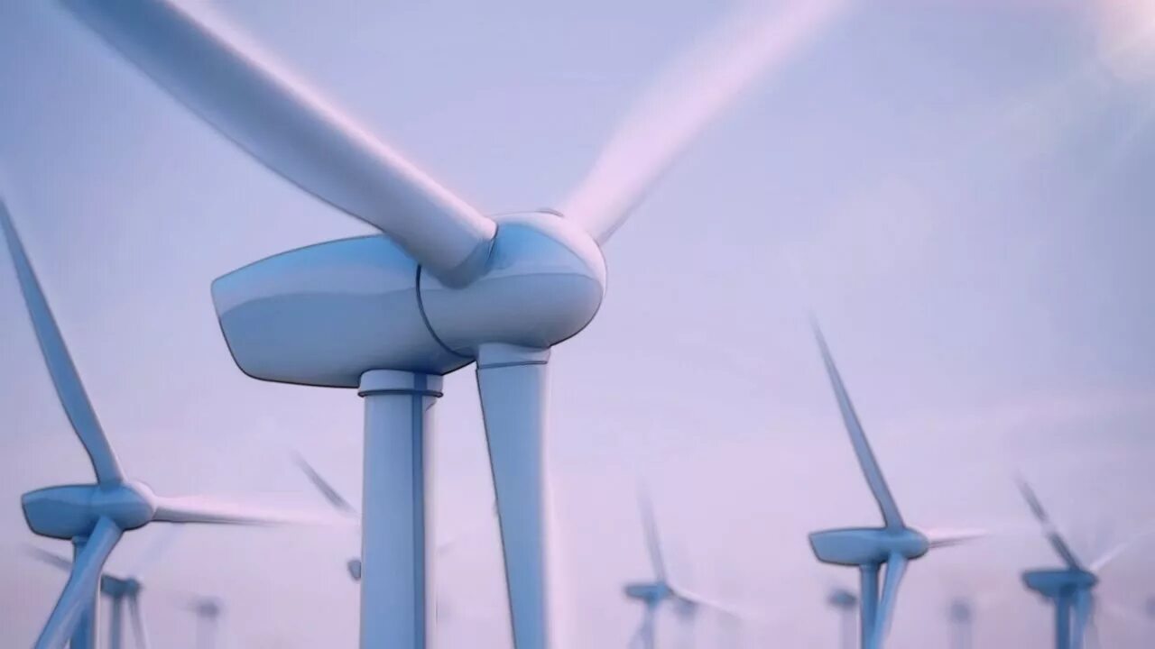 Save wind. Wind power 3d.