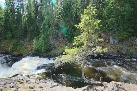 Поселок кивач карелия