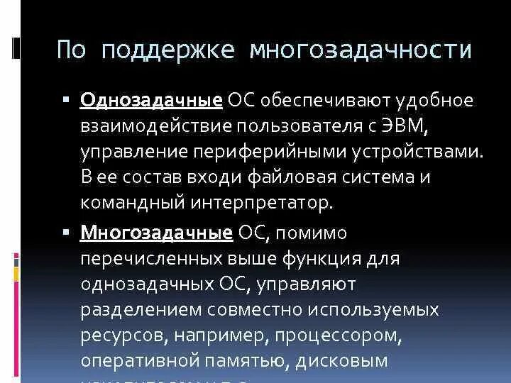 Однозадачные операционные системы список - TouristMaps.ru
