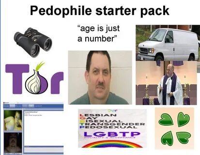 P- starter pack "age is just a number" LESBIAN GAY BISEXUAL TRANS...