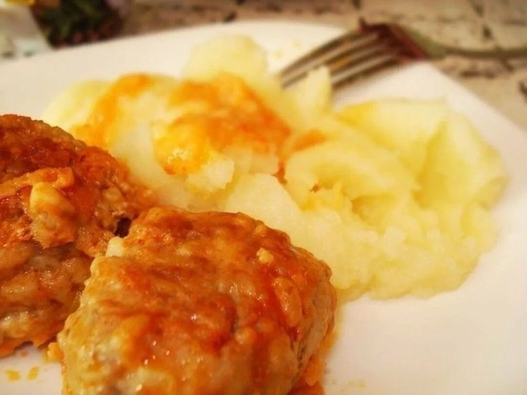 Мясной фарш пюре
