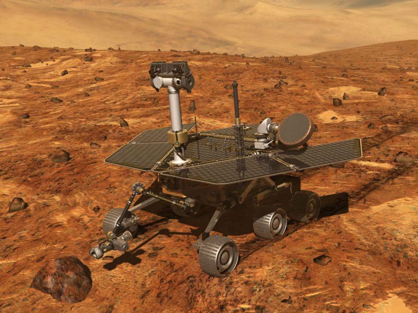 Mars robot