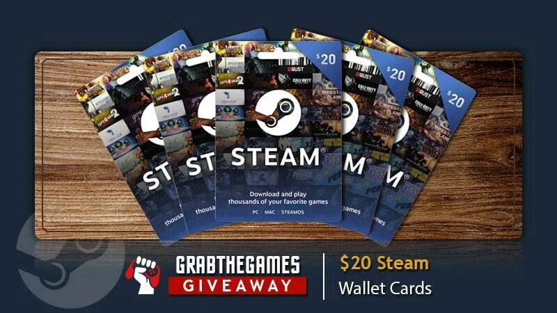 Steam giveaways