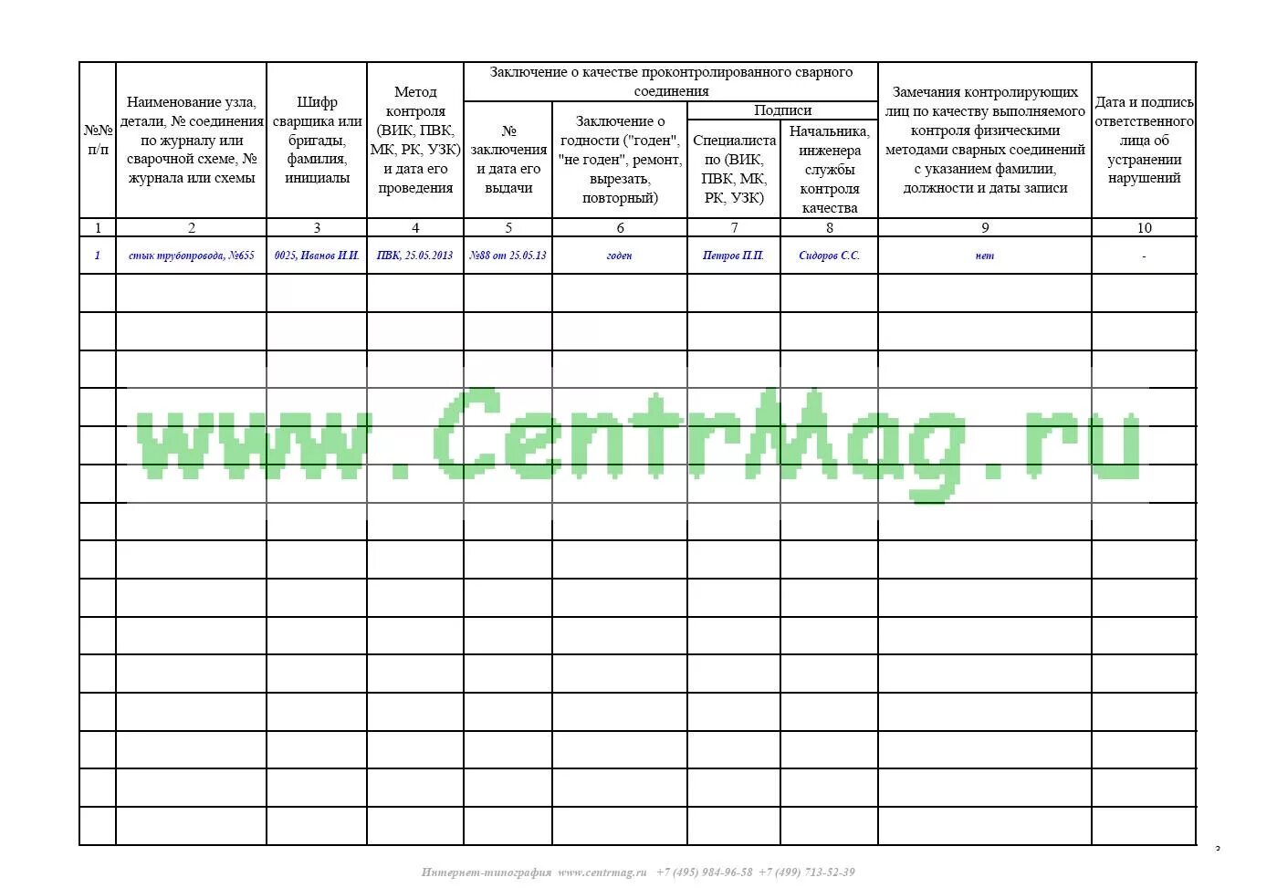 Журнал регистрации результатов контроля на подлинность. Журнал контроля сварных соединений неразрушающим методом. Журнал УЗК сварных соединений форма. Журнал учета оборудования лаборатории неразрушающего контроля. Журнал контрольных стыков трубопроводов.