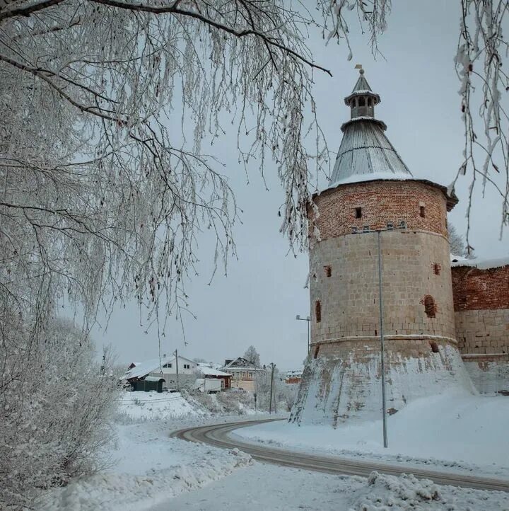 Зарайск зимой фото Зима / Прекрасный зимний день в древнем городе / Автор: Sergey 48