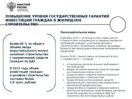 Минстрой структура
