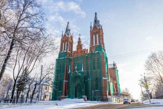 В Смоленском костеле начались строительные работы. Новости Смоленск - VisitSmole