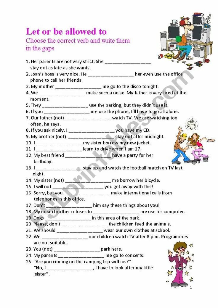 Allow to do or doing. Задания на be allowed to. To be allowed to упражнения. To be allowed to Worksheets. Can could to be allowed to упражнения.