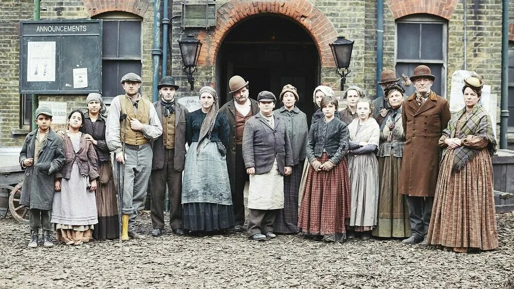Working class families. Working class families