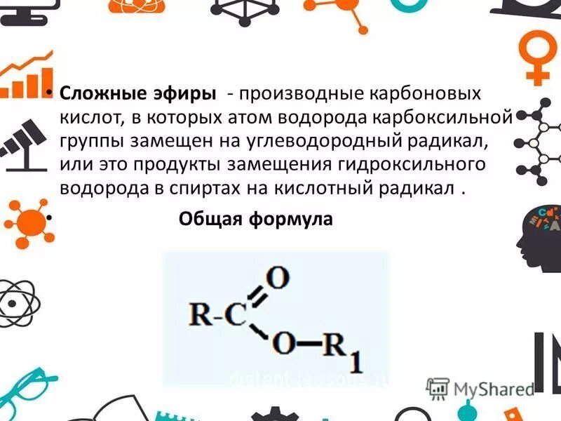 Эфиры как производные карбоновых кислот