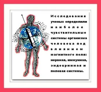 Влияние магнитна на человека