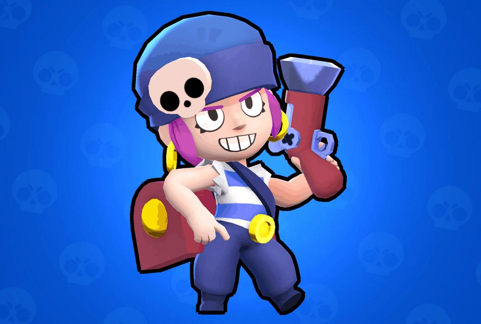 Игроки игры brawl stars. Пенни БРАВЛЕР. Brawl Stars пенни. Персонажи Браво старс пенни. Бенни БРАВЛ.