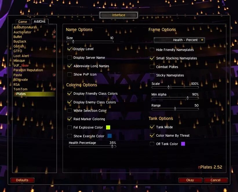 Display enemy level
