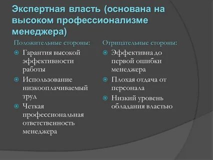 Власть профессионализма