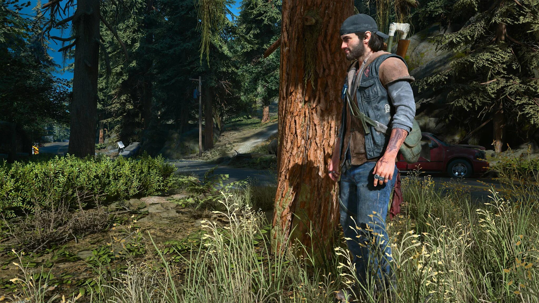 Days gone дата выхода. Days gone сара. days gone лес. days gone дикон и сара арт. эдди герой из days gone.