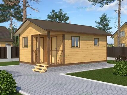 Каркасная баня 6х4