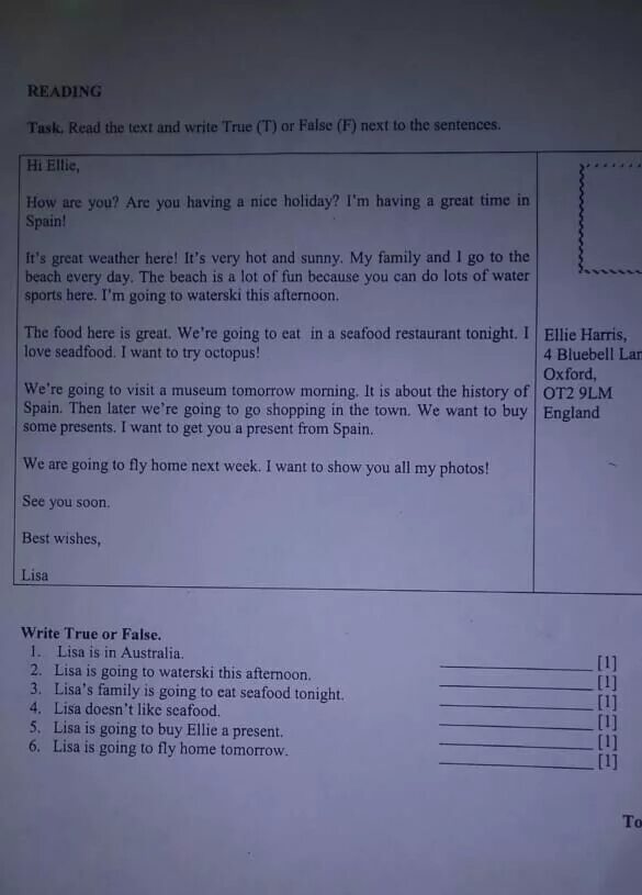 Task 2 true or false. Read the text and do the task. Ответы. Read and write true or false. Text and write true or false. Read the text and write true or false.