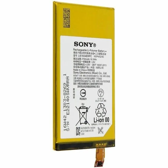Аккумуляторная батарея для модели Sony Xperia lis1632erpc. АКБ Sony us 446370 a 10s. АКБ 1634 Mah. Какой аккумулятор для сони x Compact.
