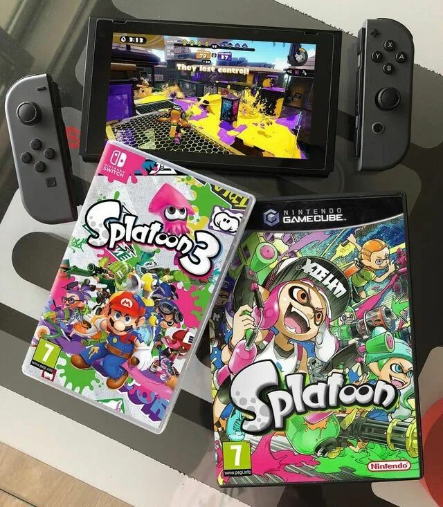 Nintendo switch диски. Нинтендо свитч сплатун 3. Nintendo Switch Splatoon 3 Edition. Nintendo Switch Splatoon 3 Edi. Нинтендо свитч расцветка сплатун.
