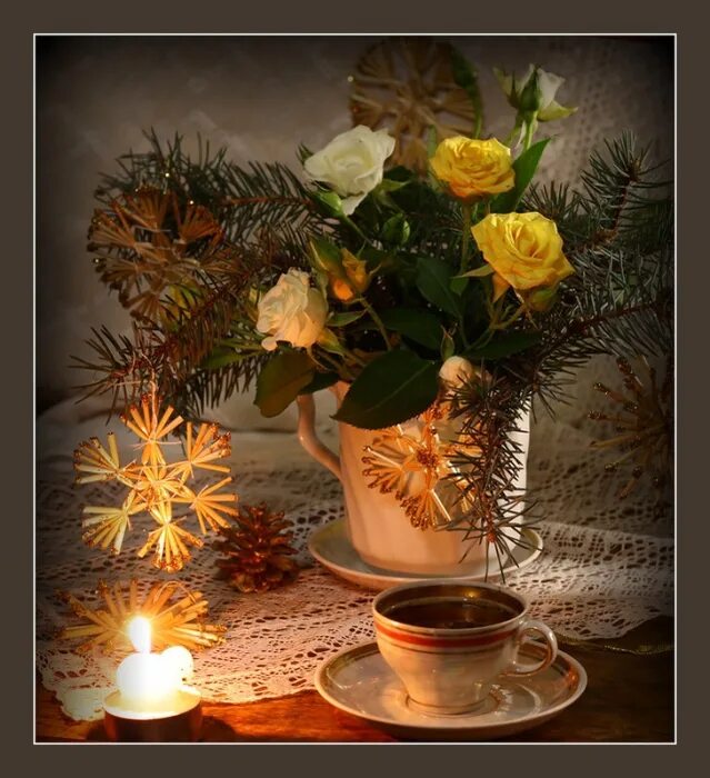 Уютного зимнего вечера и хорошего настроения. Уютного зимнего вечера и хорошего настроения. Хорошего вечера и отличного настроения. Доброго зимнего вечера. Уютный новый год.