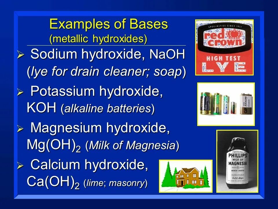 Examples of bases