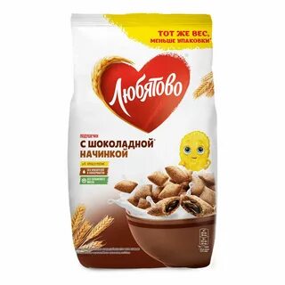 Подушечки любятово с шоколадной начинкой