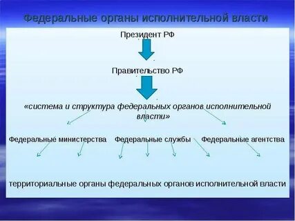Орган возглавляющий единую систему исполнительной власти