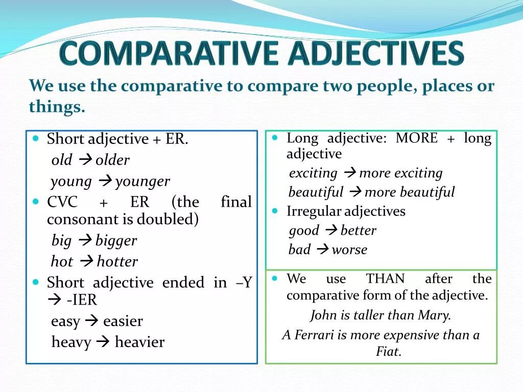 Compare ответ