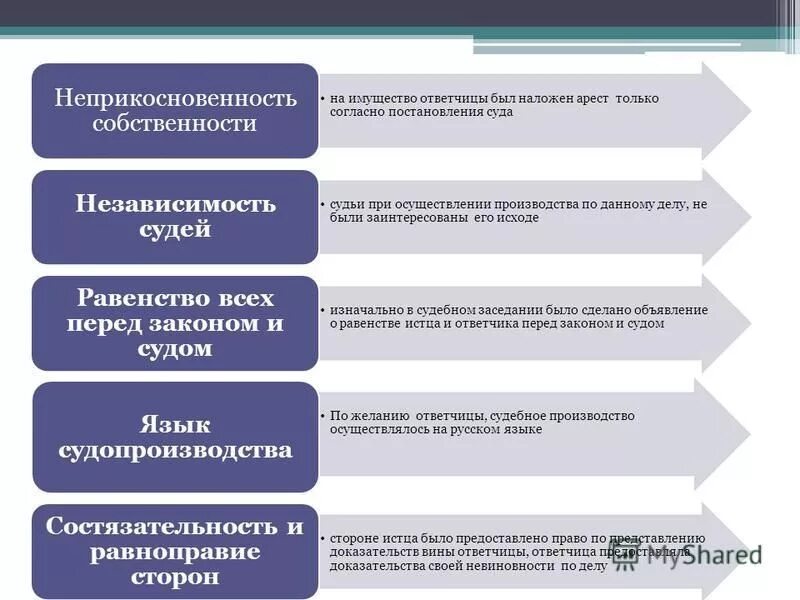 Основные принципы гражданского процесса 11 класс