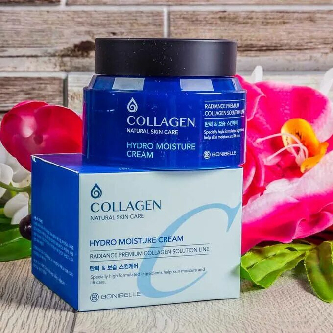 Collagen Hydro Moisture Cream 80мл. "Bonibelle" крем увлажняющий "с коллагеном" 80мл. Крем для лица коллаген Collagen Hydro Moisture Cream, 80 мл. Bonibelle увлажняющий крем с коллагеном Collagen Hydro Moisture Cream 80ml.