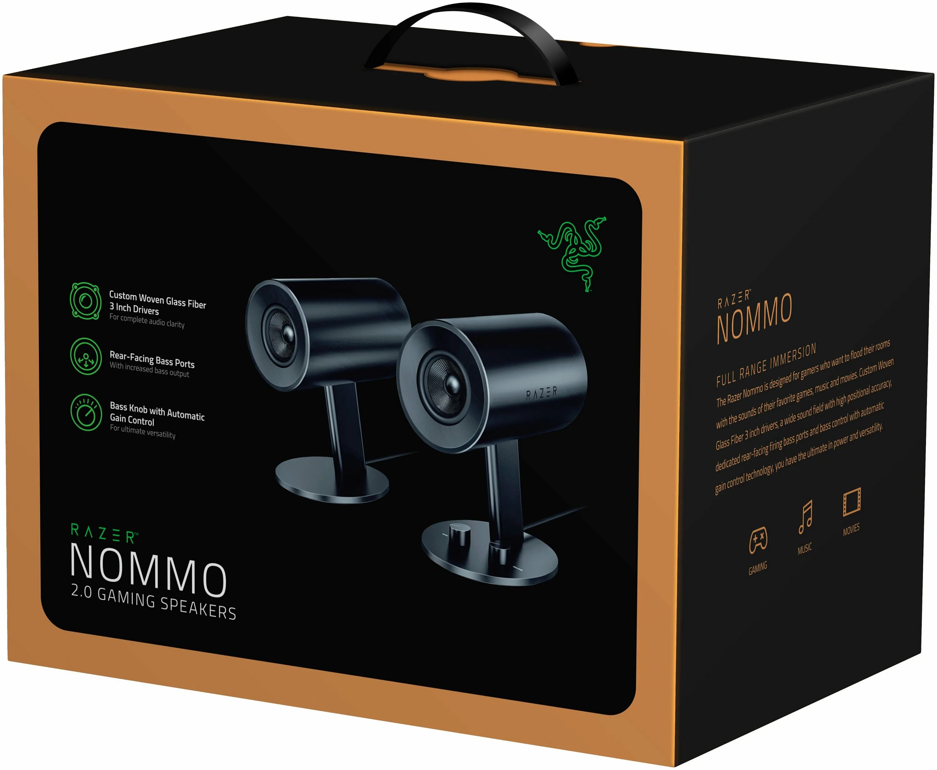 Колонки 2.0 Razer Nommo Chroma. Компьютерная акустика Razer Nommo Chroma. Колонки Razer Nommo Black. Компьютерная акустика Razer Nommo Black. Колонки razer