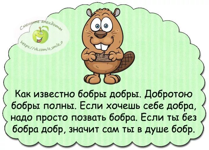 Возраст бобра. Шутки про Возраст. Анекдоты про Возраст. Добрые шутки про Возраст. Как тзвестно добры бобры.