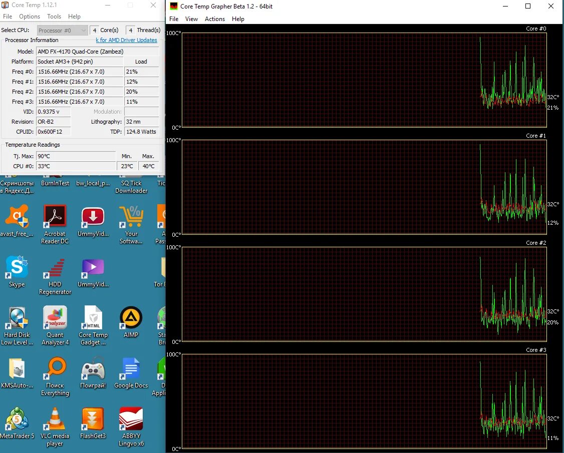 Core Temp. CORETEMP для Windows 10. Программа Temp. Core Temp 1.12.1 + Portable.