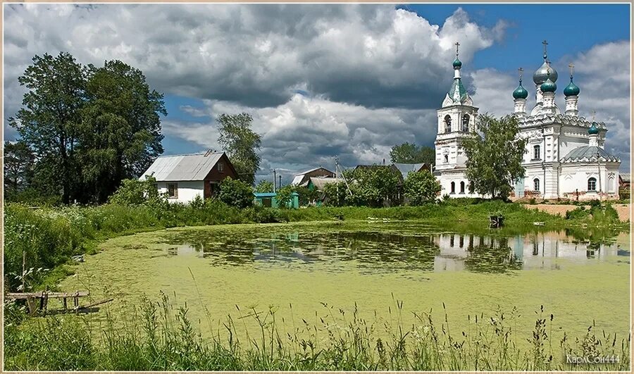 Деревенская Церковь. Церковь в селе. Деревенские церкви России. Церковь на пруду. Московская область 1 июля