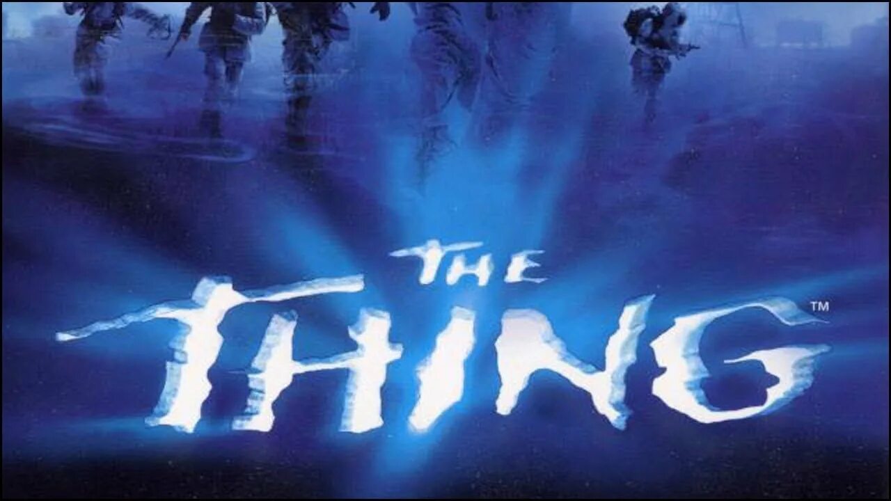 The thing надпись. Город нечто