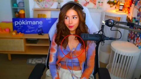 Twitch Streamer Pokimane Open Shirt Video Pokimane Open Shirt Video Today.....